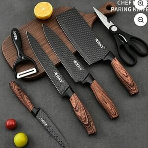 NIB 6 Piece Professional Knife Set